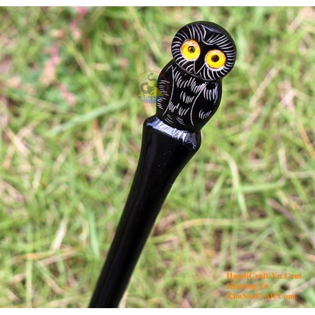 Сова Органические Хорн волос Придерживайтесь