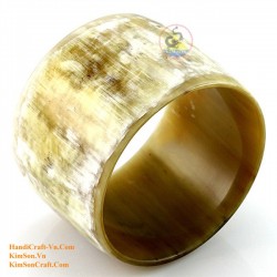 Natural circle horn necklace - Model 0009