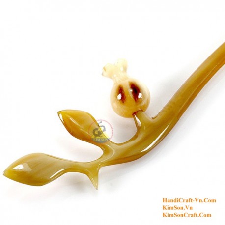 BamBoo Organic Horn & Bone Hair Stick