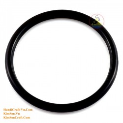 Natural circle horn necklace - Model 0009
