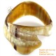 Natural circle horn necklace - Model 0009