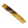 Genuine Horn Comb - Double Tooth - 185 x 35 mm (7.28 x 1.37 Inch)