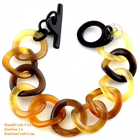 Natural horn bracelet - Model 0181