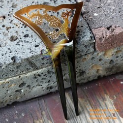 BamBoo Organic Horn & Bone Hair Stick