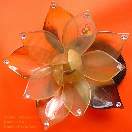 Blume Bio Horn Pferdeschwanz