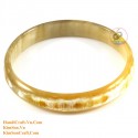 Natural circle horn necklace - Model 0009