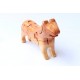 Cat puzzle wooden toys - Handmade - Green Material & Natural Wood Color