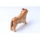 Cat puzzle wooden toys - Handmade - Green Material & Natural Wood Color