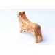 Cat puzzle wooden toys - Handmade - Green Material & Natural Wood Color