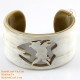 Natural circle horn necklace - Model 0009