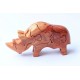Носорог Головоломки Деревянные игрушки - ручной работы - Зеленый Материал & Natural Wood цвет