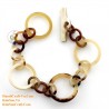 Natural horn bracelet - Model 0198