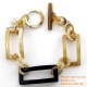 Natural circle horn necklace - Model 0009