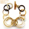 Natural horn bracelet - Model 0203