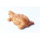 Cat puzzle wooden toys - Handmade - Green Material & Natural Wood Color