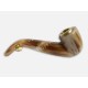 Dragon Smoking Pipe made of black water buffalo horn