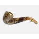 Dragon Smoking Pipe made of black water buffalo horn