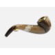 Dragon Smoking Pipe made of black water buffalo horn