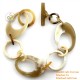 Natural horn bracelet - Model 0208