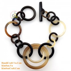 Natural horn bracelet - Model 0209