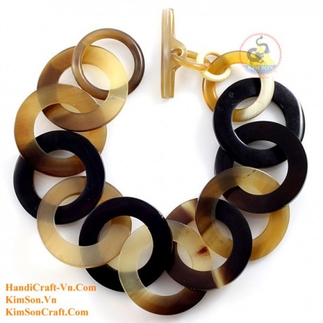 Natural horn bracelet - Model 0211