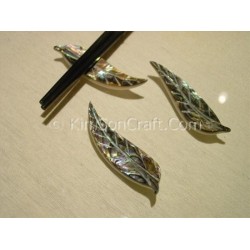 2cm x 5cm x 1cm - Chopsticks holder - Handmade from cattle white horn - Trapeziumshape shape