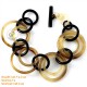 Natural horn bracelet - Model 0215