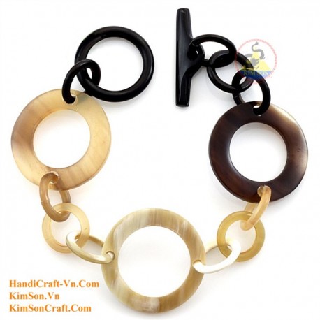 Natural horn bracelet - Model 0218