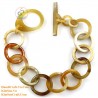 Natural horn bracelet - Model 0220