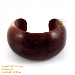 Natural circle horn necklace - Model 0009