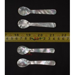 Genuine - Mother of Pearl Caviar Spoon - Small Size - 75 mm