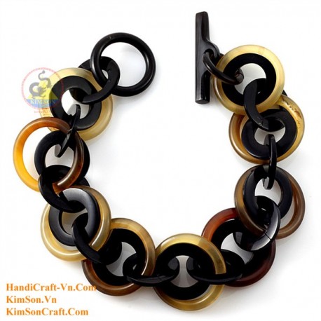 Natural horn bracelet - Model 0237