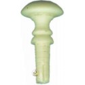 Rosette aus Buffalo Bone