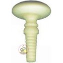 Rosette aus Buffalo Bone