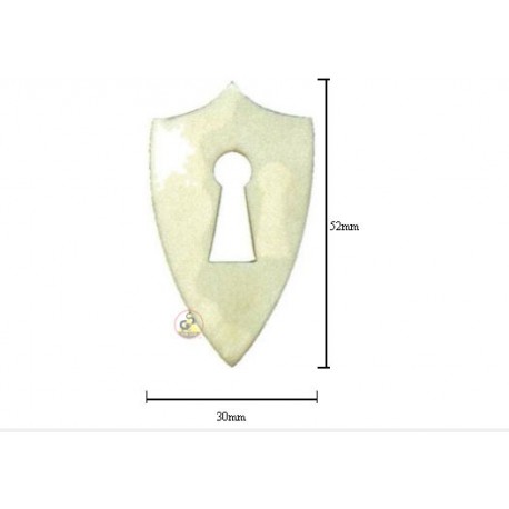 Escutcheon From Buffalo Bone