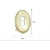 Escutcheon From Buffalo Bone