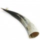 Polished From Marble Cattle Horns - Single