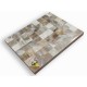 Mosaic tile - White - Mother Of Pearl