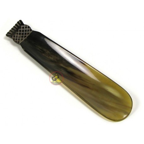 Shoehorn With Texture End & Flat