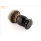 Подлинная Черный Рога бритья кисти с Silver Tip Badger волос (размер Узел от 21 до 28 мм)