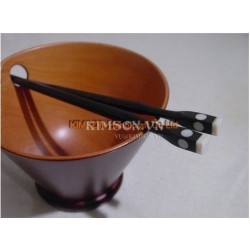 2cm x 5cm x 1cm - Chopsticks holder - Handmade from cattle white horn - Trapeziumshape shape