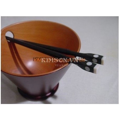 2cm x 5cm x 1cm - Chopsticks holder - Handmade from cattle white horn - Trapeziumshape shape