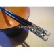 2cm x 5cm x 1cm - Chopsticks holder - Handmade from cattle white horn - Trapeziumshape shape