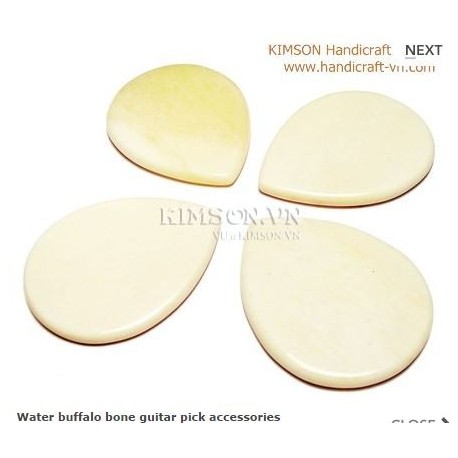Wasserbüffel bone Guitar Pick Zubehör