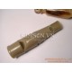 Two tone dog whistle made of white marble real cow horn