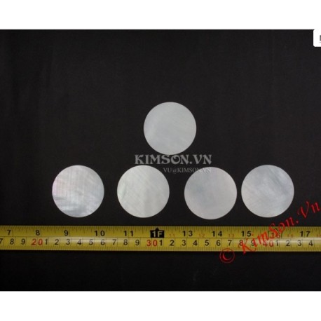 One piece genuine white mother of pearl cabochon jewelry elements, jewelry part