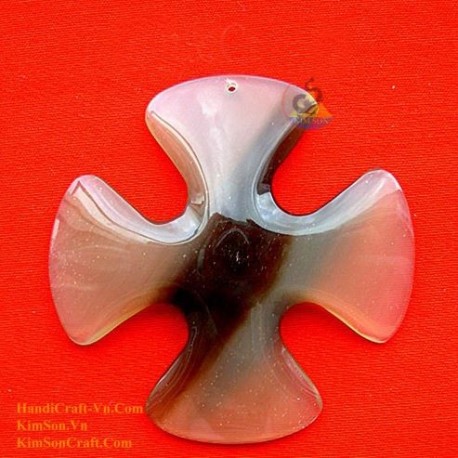 Изысканный ручной Органические Хорн ожерелье