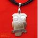 OWL Handmade природных Shell ожерелье