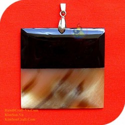 Exquisite Handmade Organic Horn Pendant Necklace