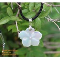 FLOWER Handmade Natural Mother of Pearl Pendant Necklace